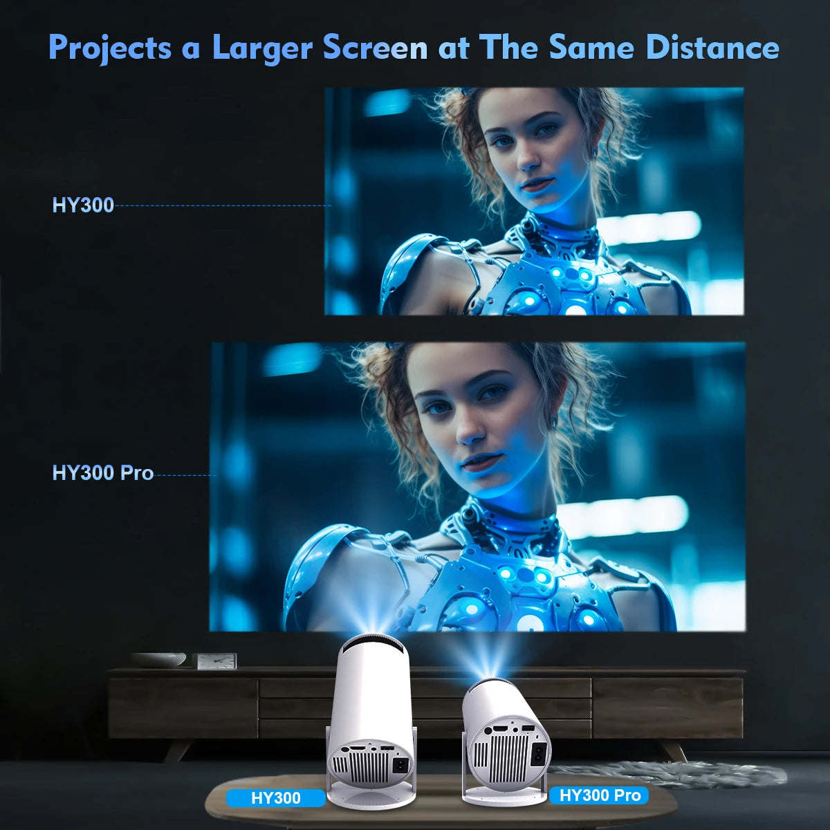 Projector 4K Android 